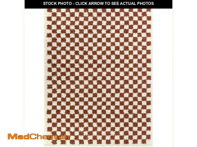 Lot 74-12552561 - BALTA Covey Burnt Orange 7 ft. 10 in. x 10 ft. Geometric Area Rug - UNUSED