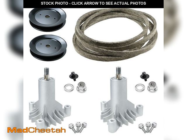 Lot 74-14383998 - PetMigo 42 Inch Mower Parts 130794 Spindles Deck Rebuild Kit Fits for LT1000 LT2000 YTH1842 DYT4000 ...