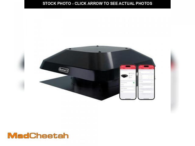 Lot 74-12275905 - Quietcool AFR SMT PRO-2.0 Roof Mount Smart Attic Fan - 1922 CFM - Smart App Control - Thermostat and...