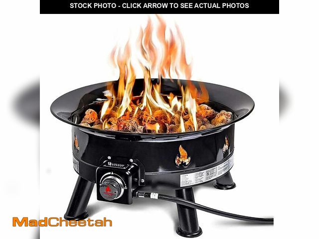 Lot 74-13121463 - Outland Living Firebowl Smokeless Fire Pit, Round Outdoor Portable Propane Gas Fire Pit with UV and ...