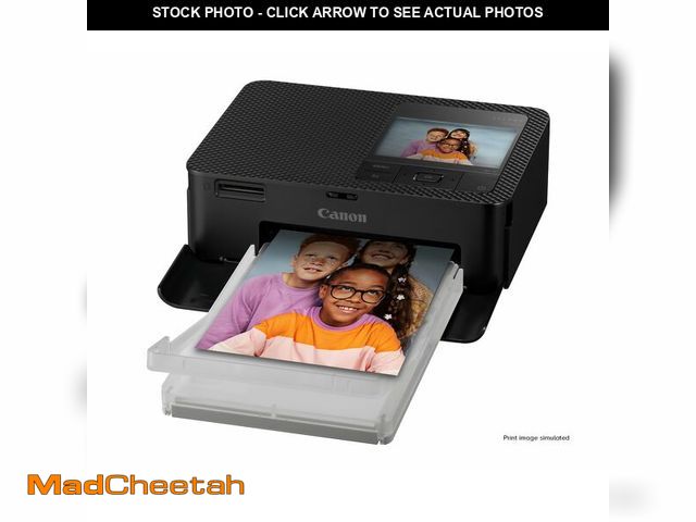 Lot 74-13826583 - Canon Selphy CP1500 Wireless Compact Photo Printer (Black) - UNUSED