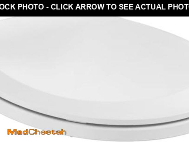 Lot 74-12161101 - American Standard 5503A00B.020 Slow Elongated Closed Front Toilet Seat  White - UNUSED