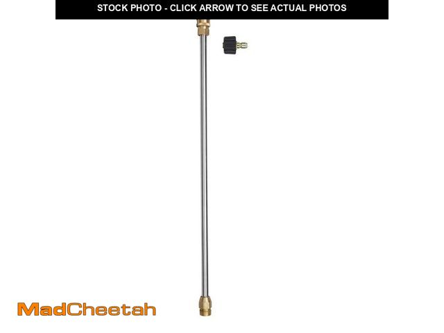 Lot 74-12517334 - Powercare 36 in. Pressure Washer Wand with 1/4 in. Quick-Connect Coupler for Most Pressure Washers u...