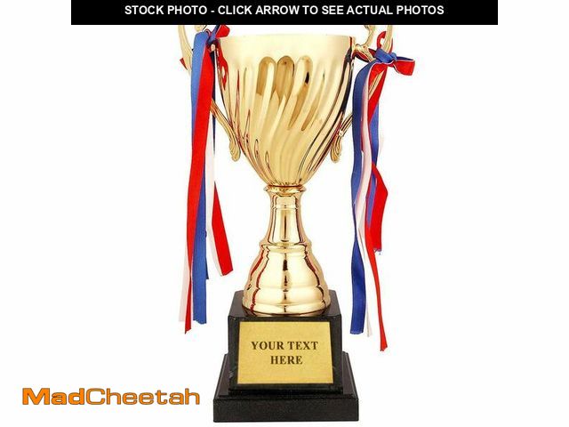Lot 74-12707525 - Wrzbest Trophy Cup - Large Trophy,Gold Award for Sports,Tournaments,Competitions,Soccer Football Lea...