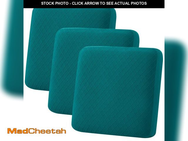 Lot 74-14209772 - hyha Outdoor Couch Cushion Covers, Sectional Couch Sofa Covers Washable, Jacquard Diamond Lattice, S...