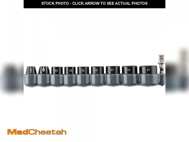 Lot 74-12390774 - Makita IMPACT XPS Socket Set Metric with Standard SA (10-Piece) - UNUSED