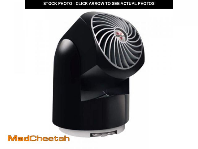 Lot 74-12412603 - Vornado Flippi V8 4.5 in. Personal Circulator Fan in Black - UNUSED
