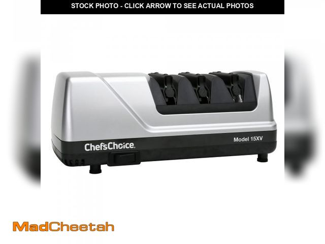 Lot 74-12214329 - Chef'sChoice 15XV EdgeSelect Professional Electric Knife Sharpener with 100-Percent Diamond Abrasive...