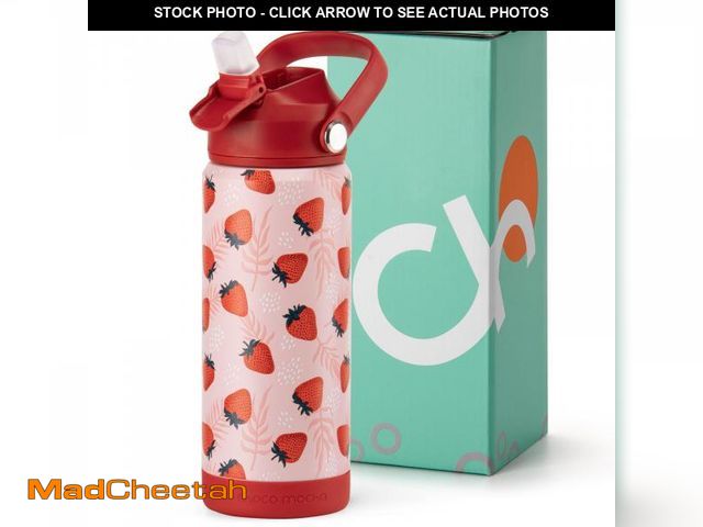 Lot 74-12434368 - Choco Mocha Kids Water Bottle For School, Kids Insulated Water Bottle Stainless Steel for Girls,18Oz...