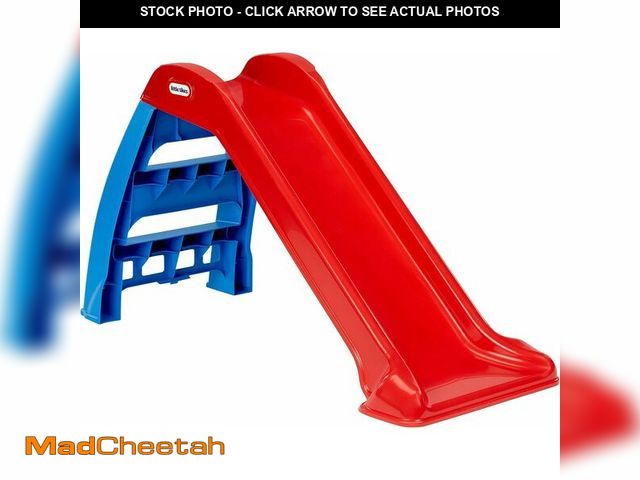 Lot 74-13844645 - Little Tikes First Slide for Kids, Easy Set Up for Indoor Outdoor, Easy to Store, for Toddlers Ages ...