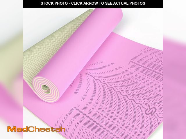 Lot 74-13040480 - LOLLIPOP Thick Yoga Mat, Non-Slip Exercise Mat for Yoga, Pilates, Stretching Fitness &amp; Exercise ...