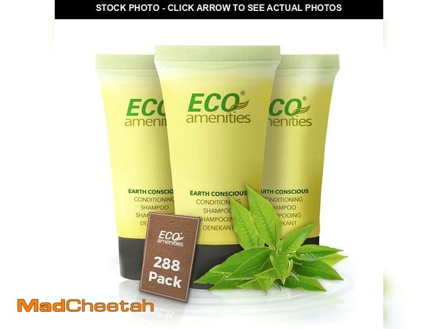 Lot 74-14081312 - ECO Amenities Conditioning Shampoo, Travel Size Shampoo and Conditioner Sets, Mini Shampoo &amp; Con...