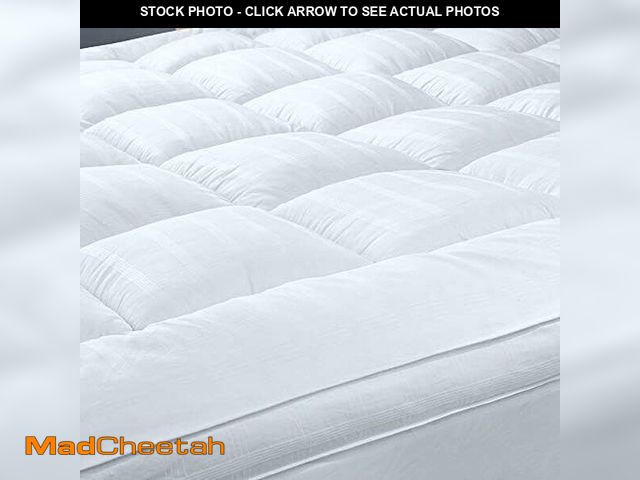 Lot 74-13710324 - Plush Extra Thick Twin XL Mattress Topper for College Dorm, Soft &amp; Cooling Pillow Top Bed Topper...