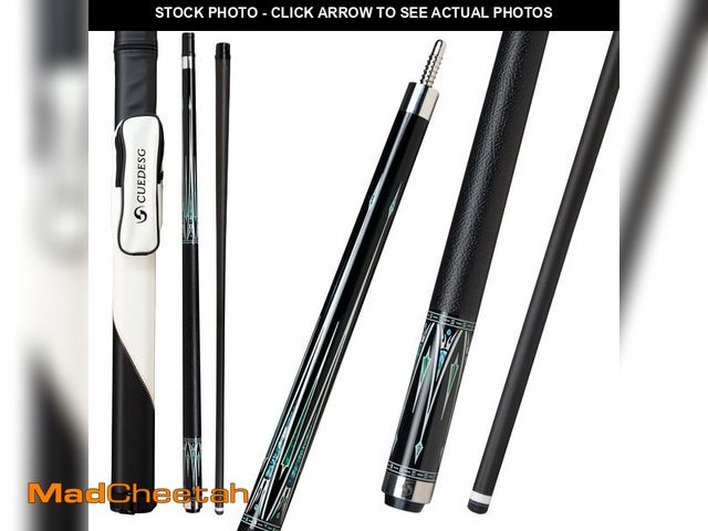 Lot 74-12808672 - CUEDESG Carbon Fiber Pool Cue Stick 10.5mm/11.8mm/12.5mm,Low Deflection Pool Stick,Professional Cue ...
