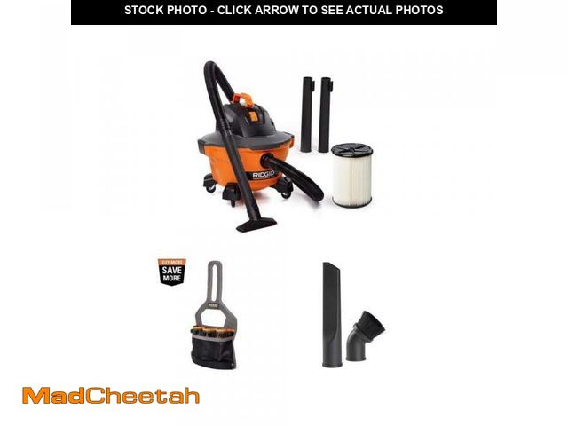 Lot 74-12032430 - *SEE DETAILS* RIDGID 6 Gallon 3.5 Peak HP NXT Shop Vacuum *SEE DETAILS*  - UNUSED