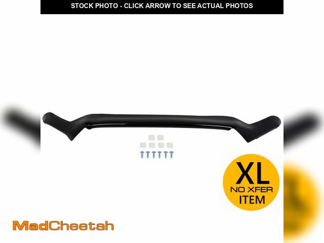 Lot 74-11901795 - (MISSING HARDWARE) ROADFAR Hood Guard Shield Hood Protect Dark Smoke Hood Shield Fit for Toyota for ...