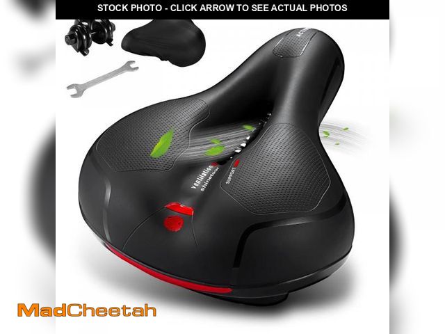 Lot 74-12305073 - Comfortable Seat Cushion for Men Women with Dual Shock Absorbing Ball Memory Foam Waterproof Wide Bi...