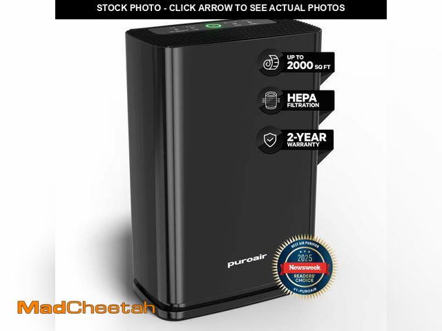 Lot 74-13816281 - PuroAir 400 HEPA Air Purifiers for Home Large Rooms - Covers 2,000 Sq ft - UNUSED