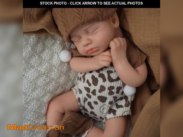Lot 74-12121117 - SOFTMARY Lifelike Reborn Baby Dolls - 12-inch Full Silicone Newborn, Real Life Baby Dolls with Reali...