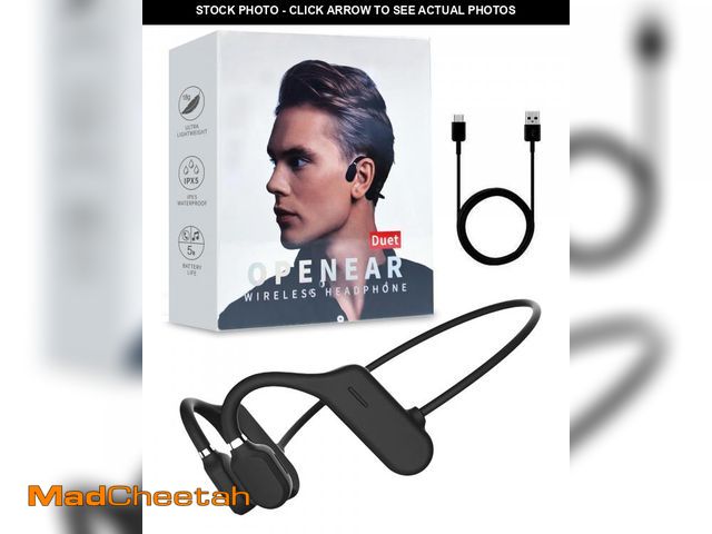Lot 74-12437530 - Inductivv Bone Conduction Headphones Sound Revv Open Earphones Wireless Bluetooth Running Headphones...