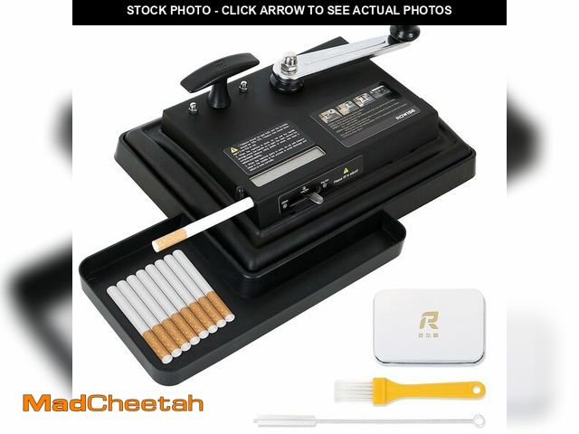 Lot 74-12714385 - LUCYCAZ Cigarette Rolling Machine with Rolling Tray, Tobacco Rolling Machine Hand Operation Injector...