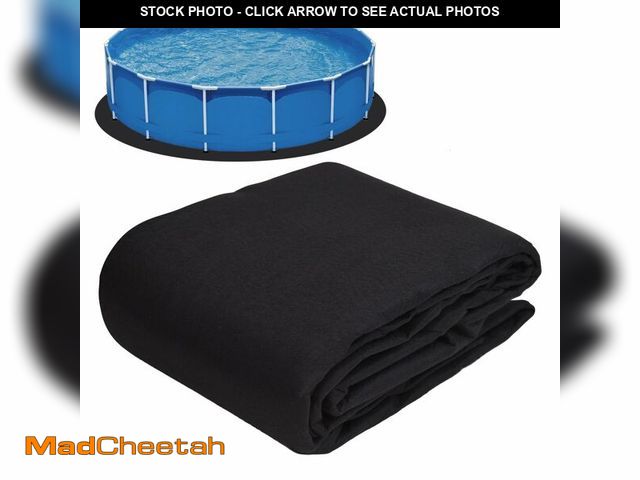 Lot 74-14147920 - Gonioa 10 FT Pool Pad for Above Ground Pools, Pool Liner Pad Under Pool Mat for Above Ground Swimmin...
