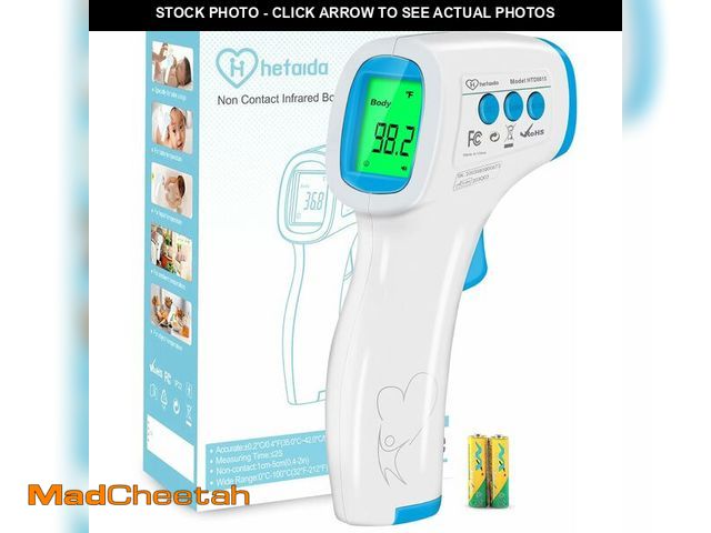 Lot 74-13568225 - Digital Thermometer for Adults and Kids, No Touch Forehead Thermometer for Baby, 2 in 1 Body Surface...