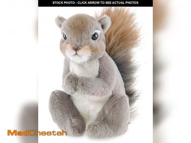 Lot 74-11547051 - Bearington Lil' Peanut The Squirrel Stuffed Animal, 7 Inch Realistic Stuffed Animal - UNUSED