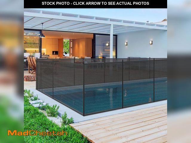 Lot 74-12481742 - Beaquicy 4 x 72 Ft Retractable Mesh Swimming Safety Fence for Inground Pool - UNUSED