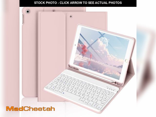 Lot 74-14265376 - BQDIYOO Case with Keyboard Available in Multiple Styles and Colors Keyboard Case for iPad 9th/8th/7t...