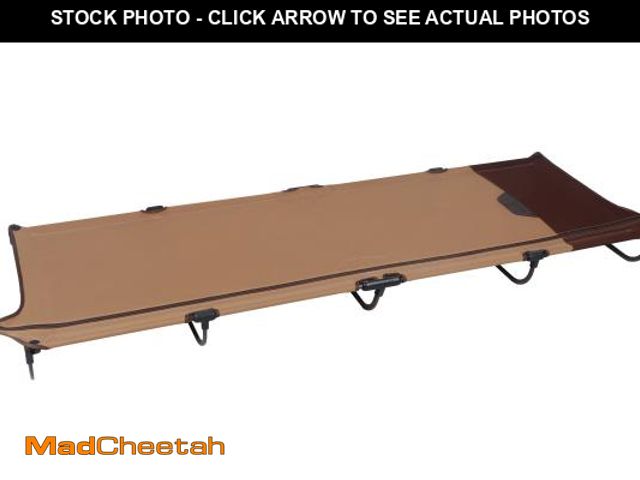 Lot 74-12422442 - Ozark Trail Zipper Cot, Adult, 75.5" x26" x 5.5" - UNUSED