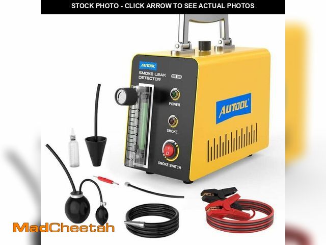 Lot 74-13770856 - (MISSING POWER CORD) AUTOOL Smoke Machine Automotive Leak Detector,0-0.46PSI Evap Vacuum Smoke Diagn...