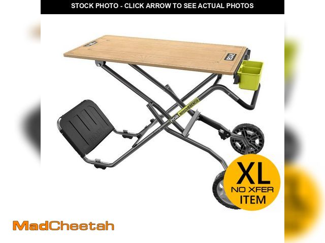 Lot 74-12804675 - *SCRATCHED* RYOBI SPEED BENCH Mobile Workstation *SCRATCHED*  - USED