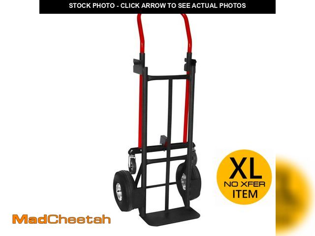 Lot 74-12731561 - *DIRTY/FLAT TIRE* Milwaukee 800 lbs. Capacity 2-in-1 Convertible Hand Truck *DIRTY/FLAT TIRE*  - USE...