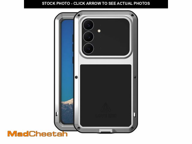 Lot 74-14061777 - LOVE MEI Military Rugged Case for Samsung Galaxy S25 FE 5G, with Tempered Glass Screen Protector, Sh...