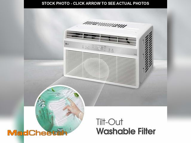 Lot 74-14328221 - LG New 6,000 BTU 250 Sq Ft Window Air Conditioner, White - USED