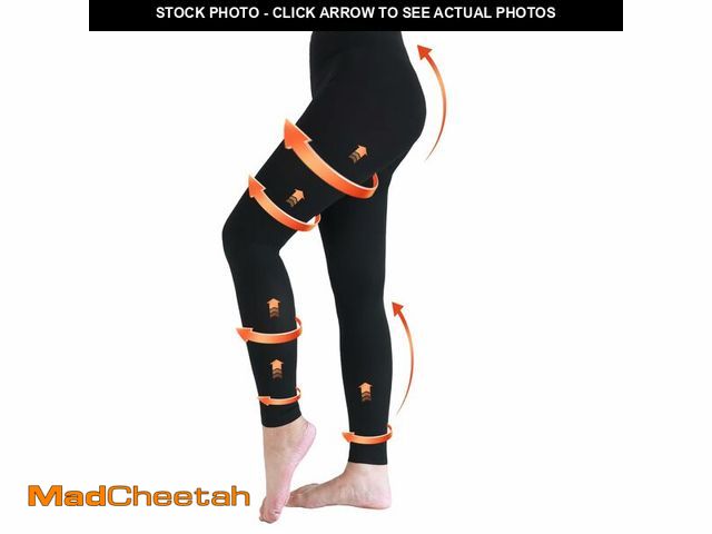 Lot 74-14050421 - Medical Compression Pantyhose for Women &amp; Men, 20-30mmHg Graduated Support Compression Tights Fo...
