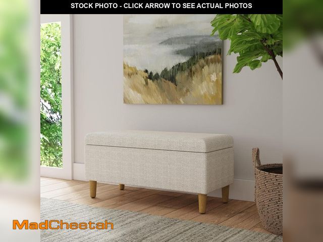 MadCheetah.com - Lot 74-14906550 - Homepop Malmo Cream Chevron Woven 36 ...