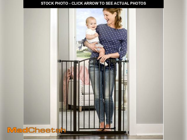 Lot 74-13733955 - Regalo 36" Extra Tall Home Accent Arch Baby Gate for Doorways &amp; Bottom of Stairs, Pressure Mount...