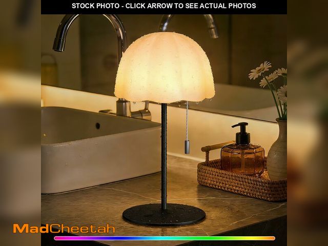 Lot 74-14147623 - FUYO Shower Lamp Waterproof with Warm White &amp; RGB, 4000mAh Cordless Lamp Rechargeable Battery Op...