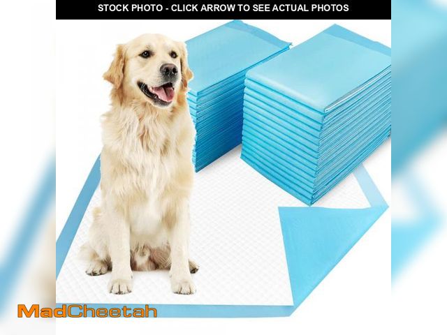 Lot 74-12435199 - Dogcator Dog Pee Pads Extra Large 30"x36", 30 Count Super Absorbent Pee Pads for Dogs, Disposable Ur...