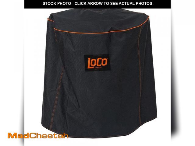 Lot 74-12517873 - LOCO Grill Cover for SmartTemp 22.5 in. Kettle with Stand - UNUSED