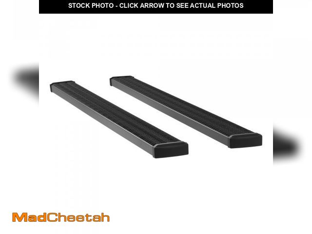 Lot 74-12165833 - Grip Step 7in Running Boards Black Textured Powder Coat - UNUSED