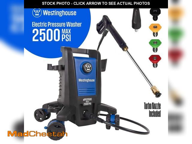 Lot 74-14390434 - Westinghouse 2500 Max PSI 1.76 Max GPM Cold Water Electric Pressure Washer with Anti-Tipping Technol...