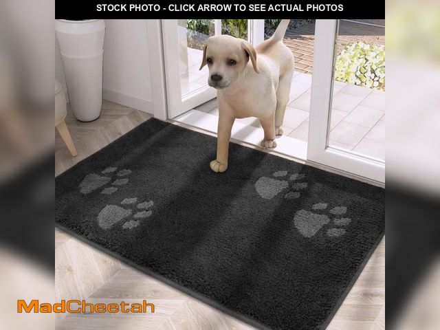Lot 74-10869667 - PURRUGS Dirt Trapper Door Mat 20" x 31.5", Non-Skid/Slip Machine Washable Microfiber Entrance Rug, S...