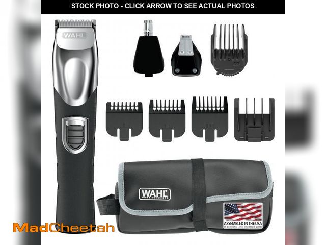 Lot 74-12444128 - Wahl USA Rechargeable Lithium Ion All in One Beard Trimmer for Men with Detail and Ear &amp; Nose Ha...