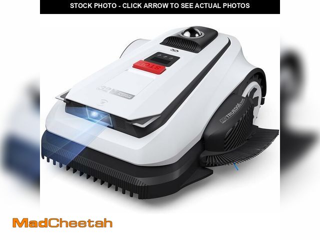 Lot 74-14251812 - ECOVACS Goat A2000 LiDAR PRO Robotic Lawn Mower for Up to 1/2 Acre, Wire-Free with Dual-LiDAR Auto M...