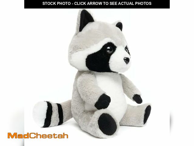 Lot 74-12718807 - WEIGEDU Coon Raccoon Stuffed Animals, Raccoon Plush Toys for Boy Girl Kids Birthday, 12 inches - USE...