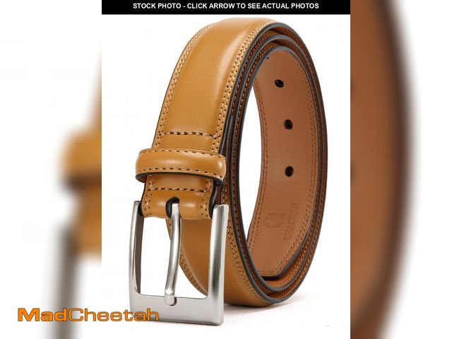 Lot 74-12404582 - CHAOREN Mens Belts Leather 1 1/8" for Gift Men - Perfect Companion to Mens Dress Shoes - UNUSED