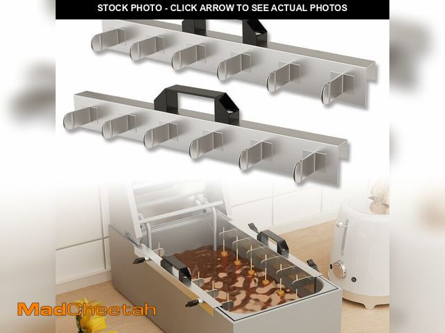 Lot 74-14207577 - Corn Dog Clips for Fryer, with Handle, Fit for Most Deep Fryers, 2 Pack - UNUSED